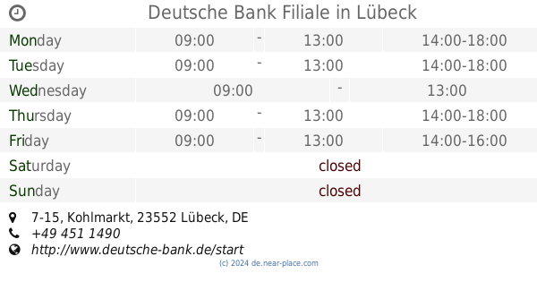 Opening Times Contacts