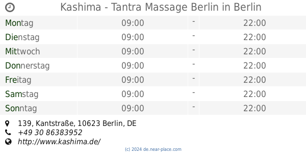 Kashima tantra massage berlin