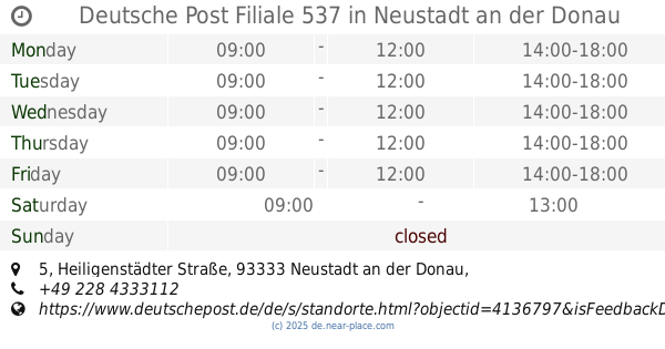 deutsche post filiale 537 püttlingen